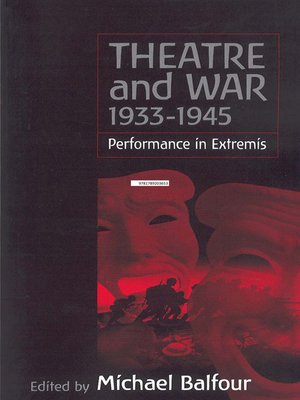 cover image of Theatre and War 1933-1945
